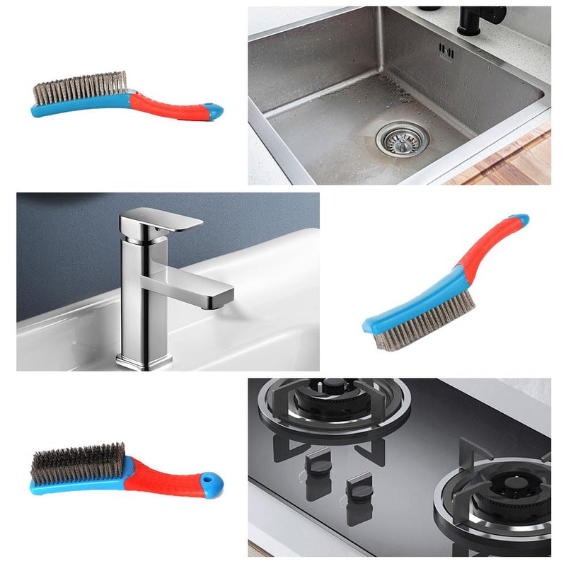 1 Pcs Wire Brush Gas Stove Brass Wire Brushes Advanced