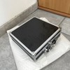 Aluminum Carrying Case,Mini Aluminum Case Foam Briefcase ToolBox Carrying Case