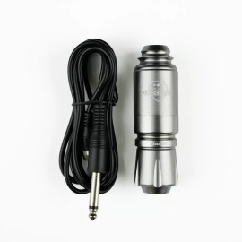 Rocket Rotary Premium Lightweight Rocket Rotary Tattoo Machine Pen - Silver