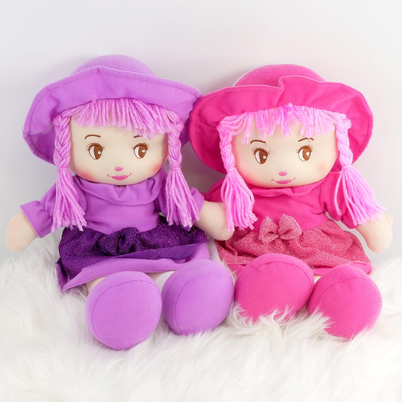 Rag Doll Traditional Girls Soft Cuddly Toy Dolly Xmas Christening