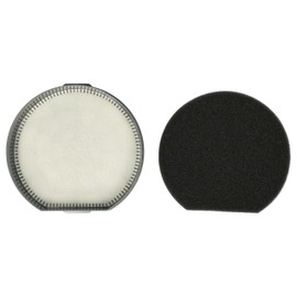 vhbw 3x Dual-Motorschutzfilter kompatibel mit Dirt Devil Infinity Excell M 5050-5, M 5050-6, M 5050-7 Staubsauger