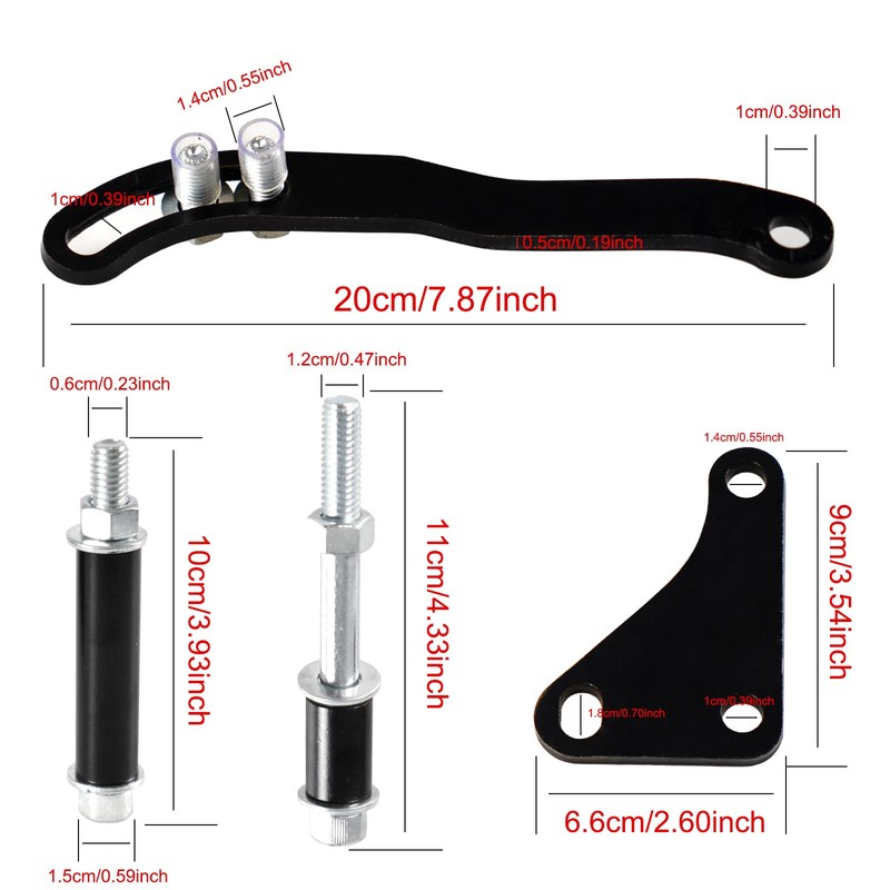 GSTP Power Steering Pump Mounting Bracket LWP SWP Compatible With