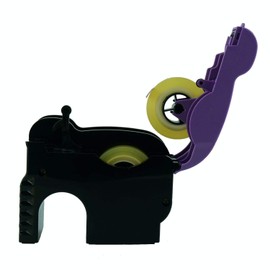 Easy Tape Semi-Automatic Tape Dispenser : Elephant : Purple