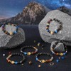 SUNNYCLUE 1 Box 6 Sets Solar System Bracelet Making Kit