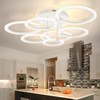SEABLE Modern LED Ceiling Light Dimmable Ceiling Light Fixtures with