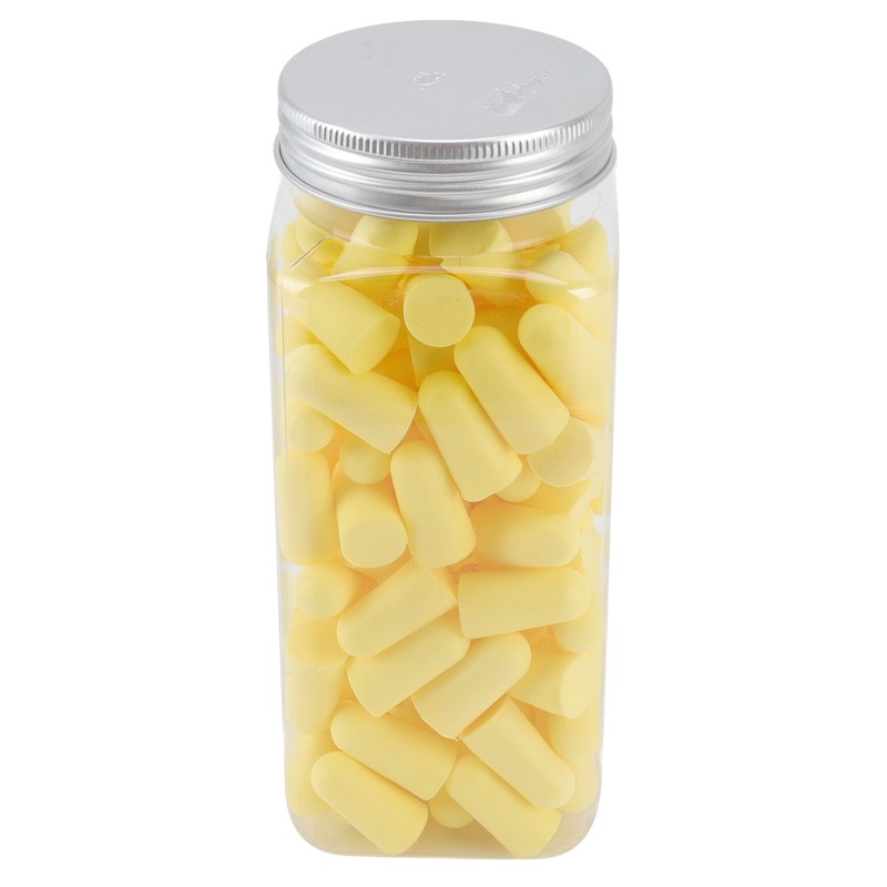 120pcs Sleeping Ear Plugs Noise Reduction Slow Rebound Sponge Expandable
