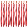 Azarxis Aluminum Tent Stakes Pegs Heavy Duty Lightweight for Camping