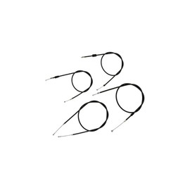 Bowden Cable Set in Black for Simson S51, S70, S53, S83