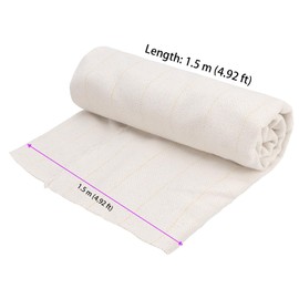 MOUYAT 2PCS 59 x 59 Inches Large Tufting Cloth, Primary Rug Tufting Cloth with Marked Lines, Tufting Fabric Punch Needle, Monks for DIY, Craft