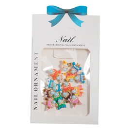 Ipetboom Cartoon Girl Nail Art Charms DIY Manicure Accessories Nail Stones Random Style