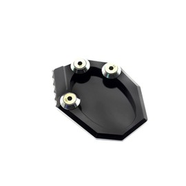PROCNC Aluminum Steel Side Enlarger Foot Kickstand Stand Extension Plate Pad Fit For Kawasaki VERSYS 650 2010 2011 2012 2012 2013 2014 2015 2016 2017, KLX250 2010 2011 2012 2013 2014 2015