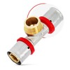 T-Piece PEX Press Fitting 20 x 1/2 Inch x 20
