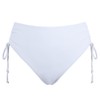 Cindy's aunt Side Tie Bikini Bottoms for Women Ruched Tummy