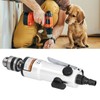 3/8in Chuck Pneumatic Drill StraightType Multifunctional RustProof Durable Industrial Air