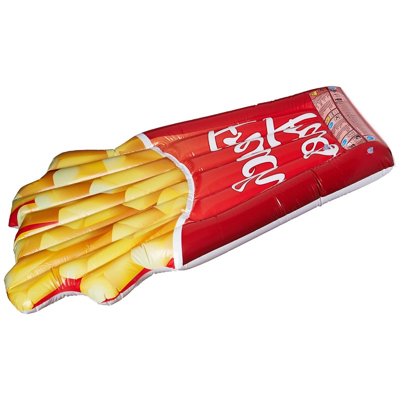 Intex French Fries Giant Inflatable Mattress Lilo 175cm x 132cm.