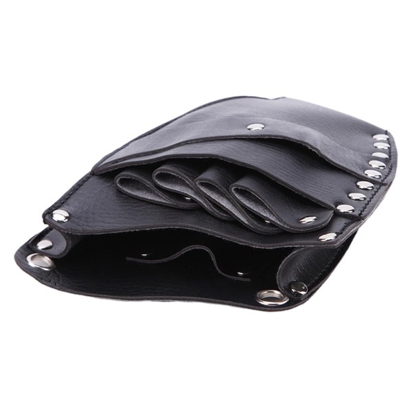 Healeved 1Pc Multifunctional Hairdressing Pouch Scissors Waist Bag for Barbers