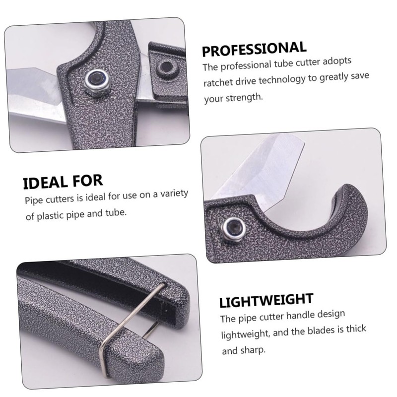 Mipcase Heavy Duty Hose Cutter Professional Tube Cutting Scissors with