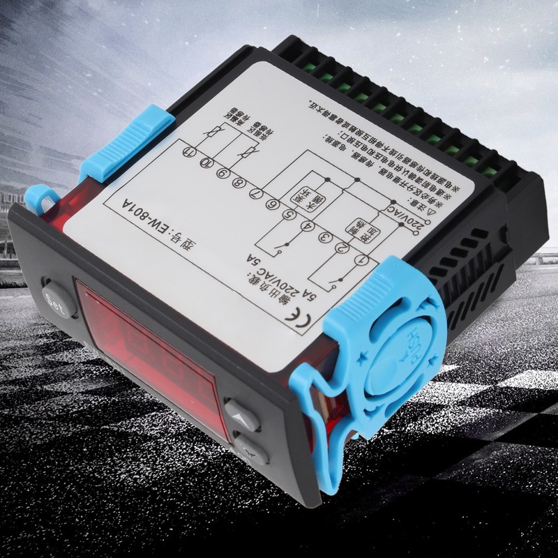 Solar Water Heater Temperature Controller Thermostat with Sensor Digital Display