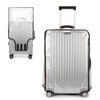 SHILIPAIJC 1Pieces Clear PVC Suitcase Cover Protector - 24 Inch