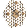 Wall Clock in Open Honeycomb Shape - Creative and Modern