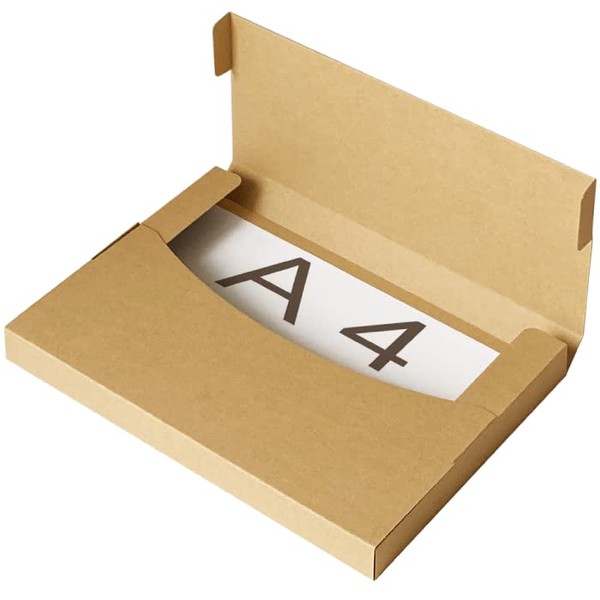 Earth Cardboard, ID0677 Cardboard Box for Nekoposs, Up to 1.2 inches (3 cm) Thick, 200 Pieces, Nekoposu 1.2 inches (3 cm), Click Post Compatible, A4, Small Size