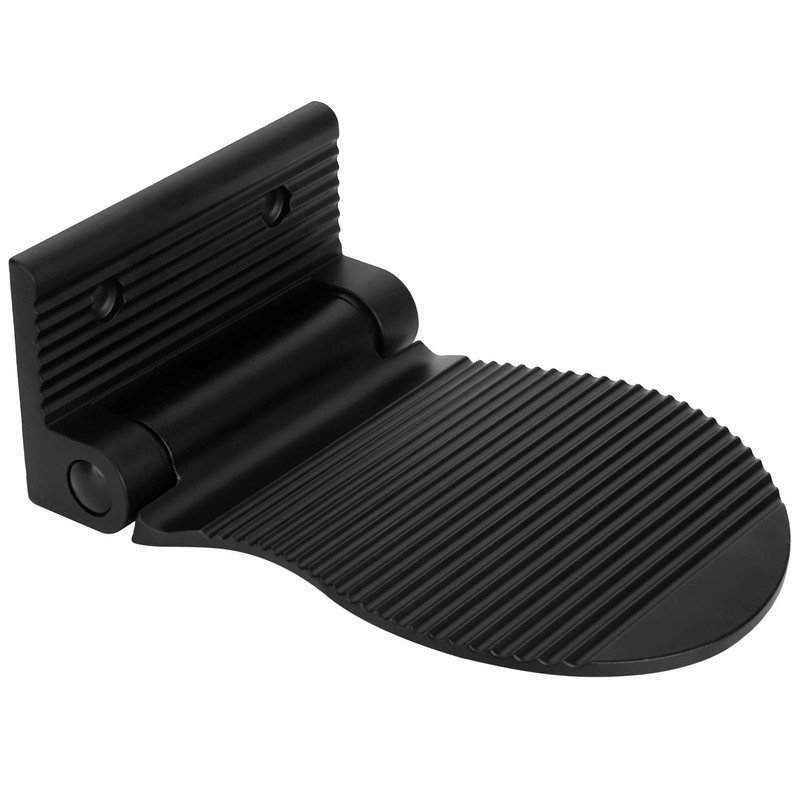 Shipenophy Foot Rest Wall Mount Space Aluminum Non Slip Foot