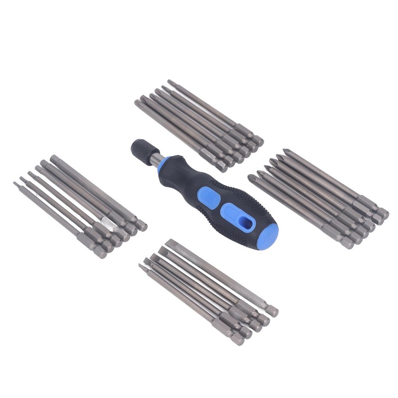 24Pcs Screwdriver Bit Set CR V Strong Magnetic Multifunctional Screwdriver