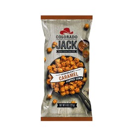 Colorado Jack Gourmet Caramel Popcorn: Real Butter & Vanilla, Farmer Grown, Delicious Snack Tasty Gift - No Corn Syrup & Gluten Free - Pack Size