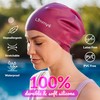 Limmys Long Hair Swim Cap for Women & Men –
