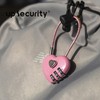UP Security Small Combination Lock for Locker, Cable Lock with
