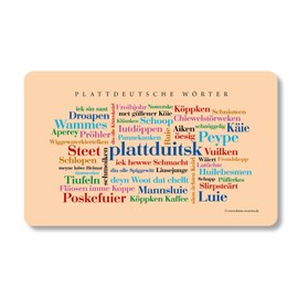 Breakfast Board with German Words