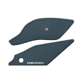 PRINT Tank Side Pad HDR Black YZF-R1 20-23 HDR-325