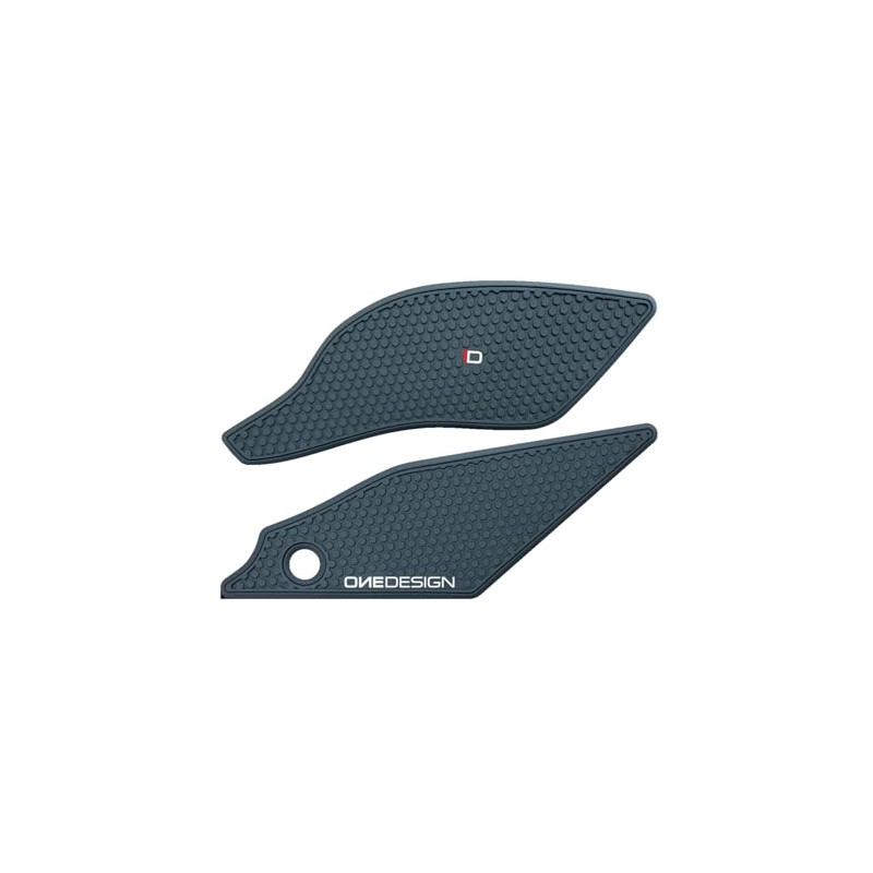 PRINT Tank Side Pad HDR Black YZF-R1 20-23 HDR-325