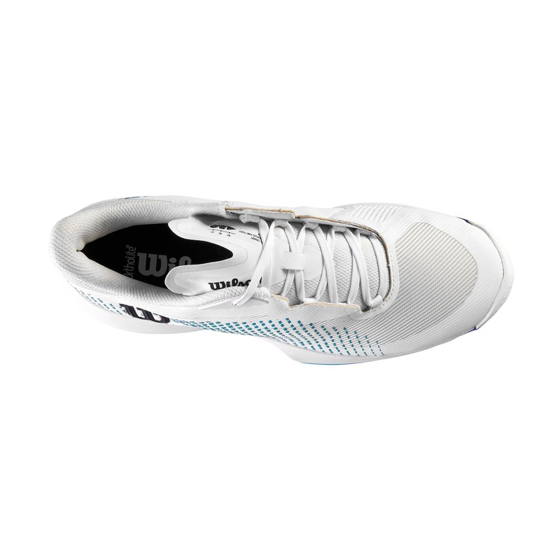 Wilson KAOS Swift 1.5 Men's Trainers, White Blue Atoll Lapis