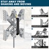 Rvdeaa RV X Chocks Wheel Stabilizer for Travel Trailers, 2