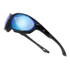 X Power ANSI Z87+ Impact Resistant Polycarbonate Polarized Blue Mirror