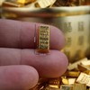 Charming solid brass feng shui decor - hundred fortune jar