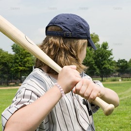 AUEAR AUEAR, 100 Pack Baseball Beads 12mm for Sport Jewelry Making Necklace Bracelet Craft Decoration Accessories