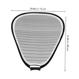 Operitacx Portable Striped Dent Removal Reflector Board Lightweight Flexible Light Panel for Car Scratch Repair Photography Lighting Enhancements