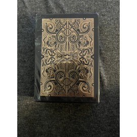 Rose Gold Black Gatorbacks Playing Card Deck By David Blaine