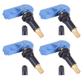 4Pcs Tire Pressure Sensors Replacement TPMS Tyre Pressure Monitor System Compatible for Vauxhall Adam Replaces 13581561