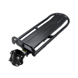 Pannier Rack Mountain Bike, Bicycle Pannier Rack Rear Adjustable 20 Inch Pannier Rack Bicycle Seat Children Rear Maximum Load 10 kg Black Bicycle Pannier Rack Aluminium Alloy