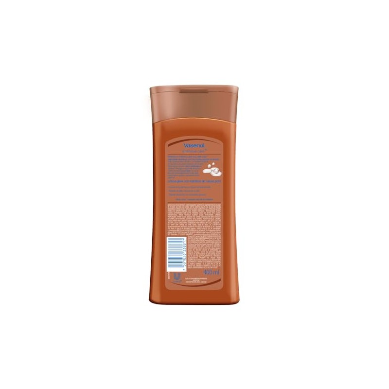 VASENOL Crema Corporal Humectación Total Cocoa Glow 400 ml