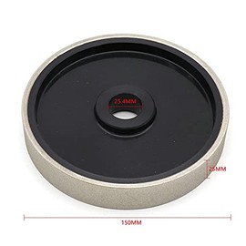 6 Inch Diamond Grinding Disc Grinding Wheels for Sharpening Metal Stone Grinding and Processing (60 Grit)