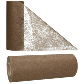 AmaCasa Non-Woven Table Runner with Flower Design 23 cm / 25 m Roll