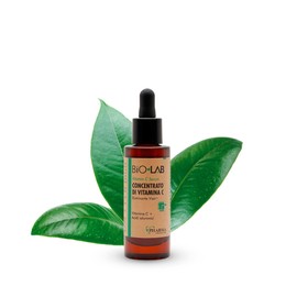 Bio-Lab | VITAMIN C KONZENTRIERTES LEUCHTENDES SERUM - Mit Vitamin C gegen fahlen Teint, Hyaluronsäure und Ferulasäure für eine gesunde, strahlende Haut, die sich wohlfühlt. BIO-ZERTIFIZIERT