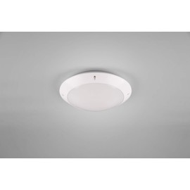 Reality Leuchten Camaro R60501031 Outdoor Ceiling Light Plastic White Excl. 1x E27