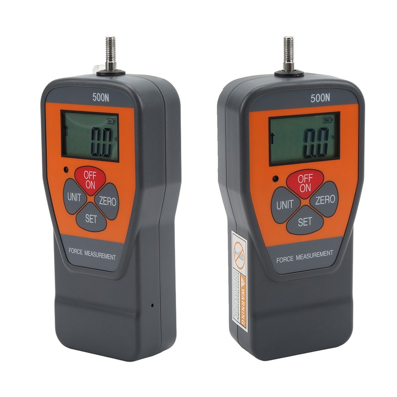 RuoShui 500N Digital Force Gauge with LCD Backlight Screen Portable