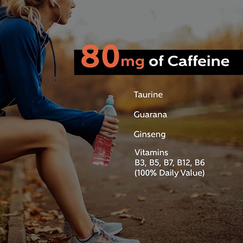 Pure Kick Energy Singles To Go Drink Mix, Blood Orange,