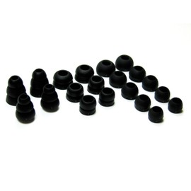 NICKSTON 20pcs Ergonomic Fit Kit (DF-TF-5SZ) Compatible with Powerbeats 3, 2 and 1 in Ear Earphones/Headphones- Replacement Eartips Earbuds Eargels